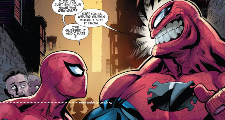Peter Parker conhece Rek Rap - Amazing Spider-Man #18 - Blog Farofeiros