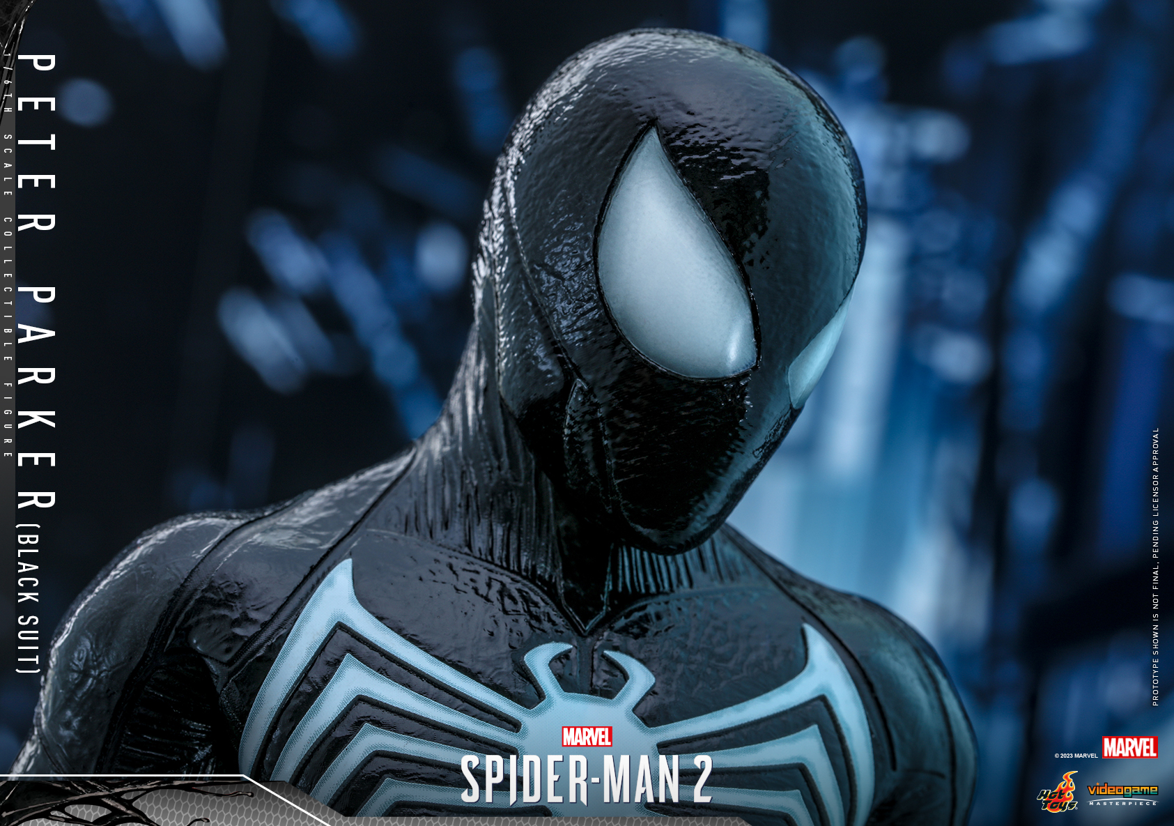 Spider-Man 2 Black Suit da Hot Toys - Homem Aranha 2 do Playstation - Blog Farofeiros