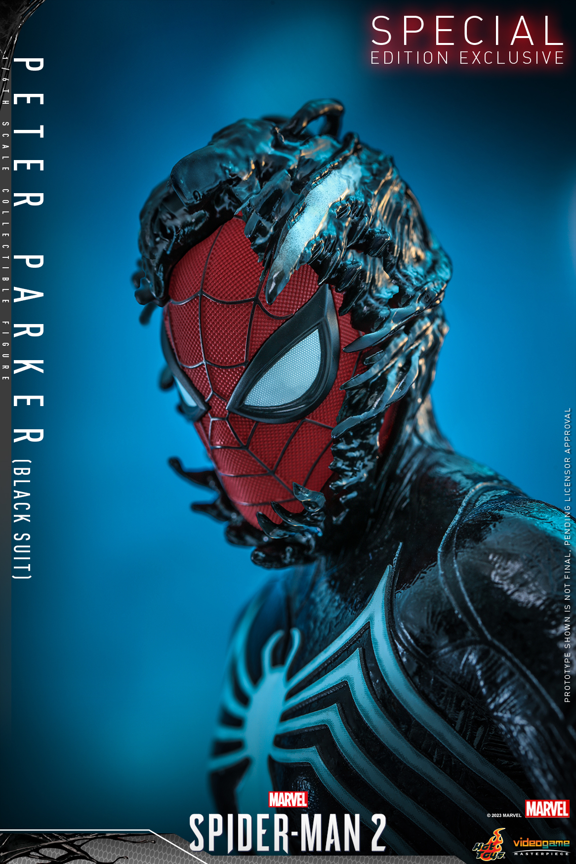 Spider-Man 2 Black Suit da Hot Toys - Homem Aranha 2 do Playstation - Blog Farofeiros