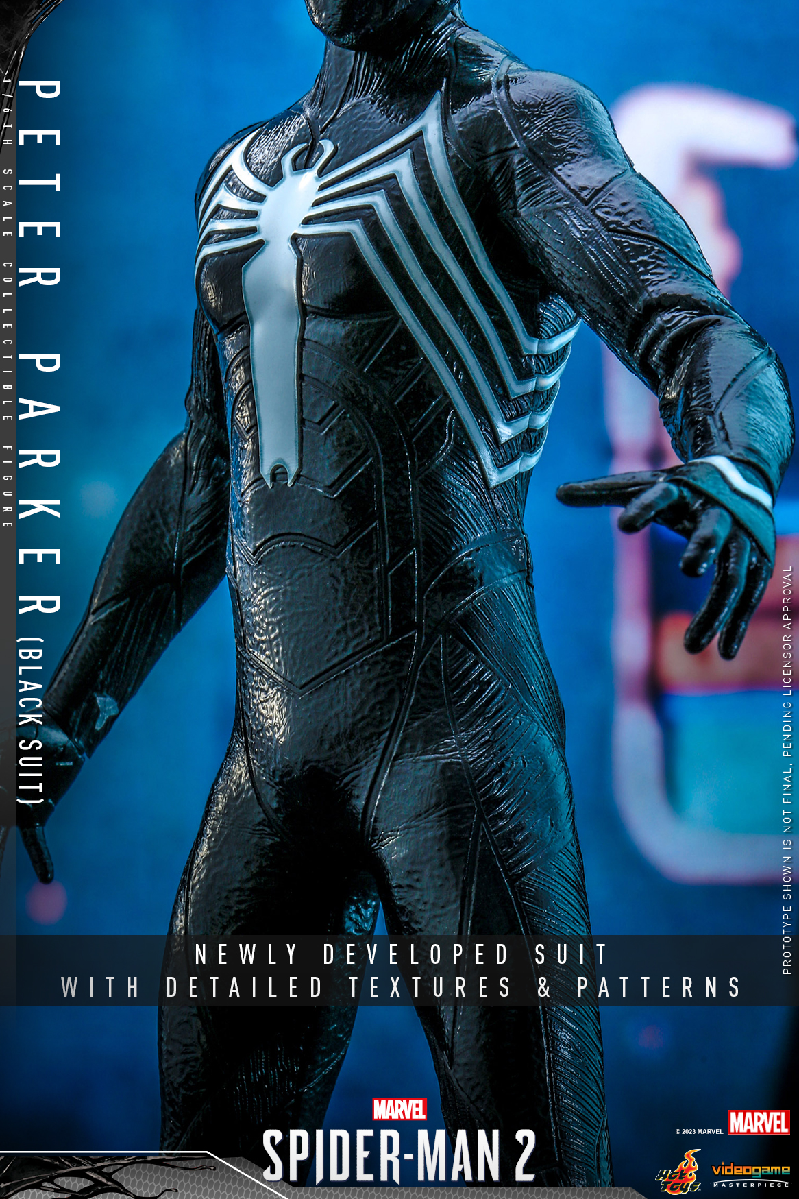 Spider-Man 2 Black Suit da Hot Toys - Homem Aranha 2 do Playstation - Blog Farofeiros