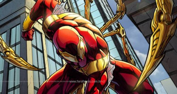 Todos os aranhas de Aranhaverso 2 - Aranha de Ferro - Iron Spider-Man (Peter Benjamin Parker) - Blog Farofeiros