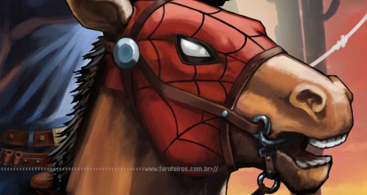 Todos os aranhas de Aranhaverso 2 - Cavalo Aranha - Widow (Spider-Horse) - Blog Farofeiros