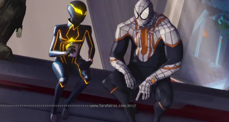 Todos os aranhas de Aranhaverso 2 - Filme - Homem Aranha MK II e Anti-Kingpin - Blog Farofeiros