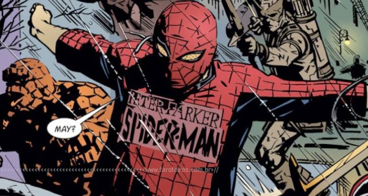 Todos os aranhas de Aranhaverso 2 - Homem Aranha da Terra X - Earth-X Spider-Man (Peter Benjamin Parker) - Blog Farofeiros