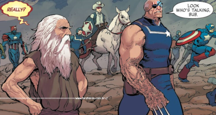 Wolverine Fênix Velho e Wolverine América - Avengers Forever #13 - Blog Farofeiros