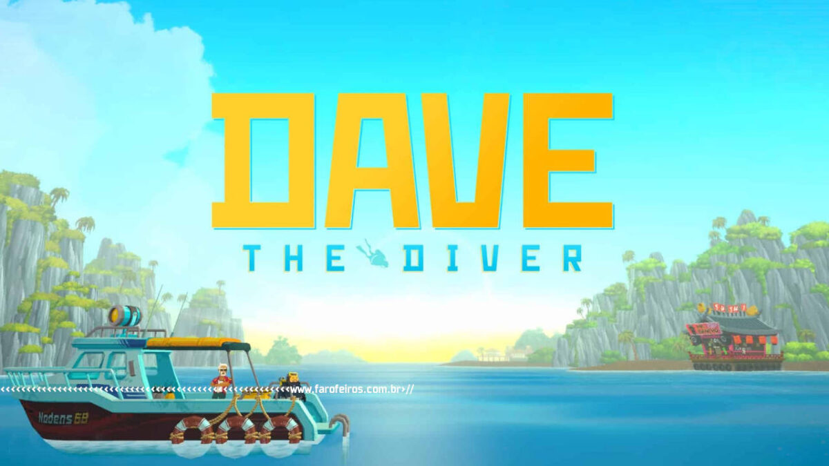 Dave the Diver - Logo - Blog Farofeiros