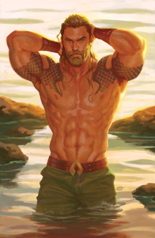 Especial G'Nort de Trajes de Banho - G'Nort's Illustrated Swimsuit Edition - Aquaman