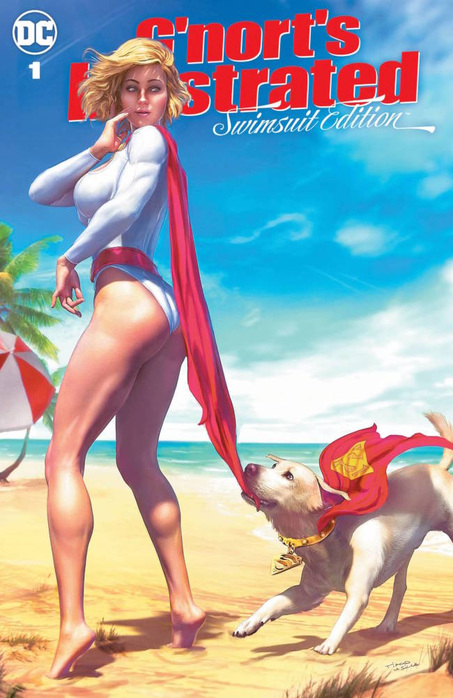 Especial G'Nort de Trajes de Banho - G'Nort's Illustrated Swimsuit Edition - Supergirl 3