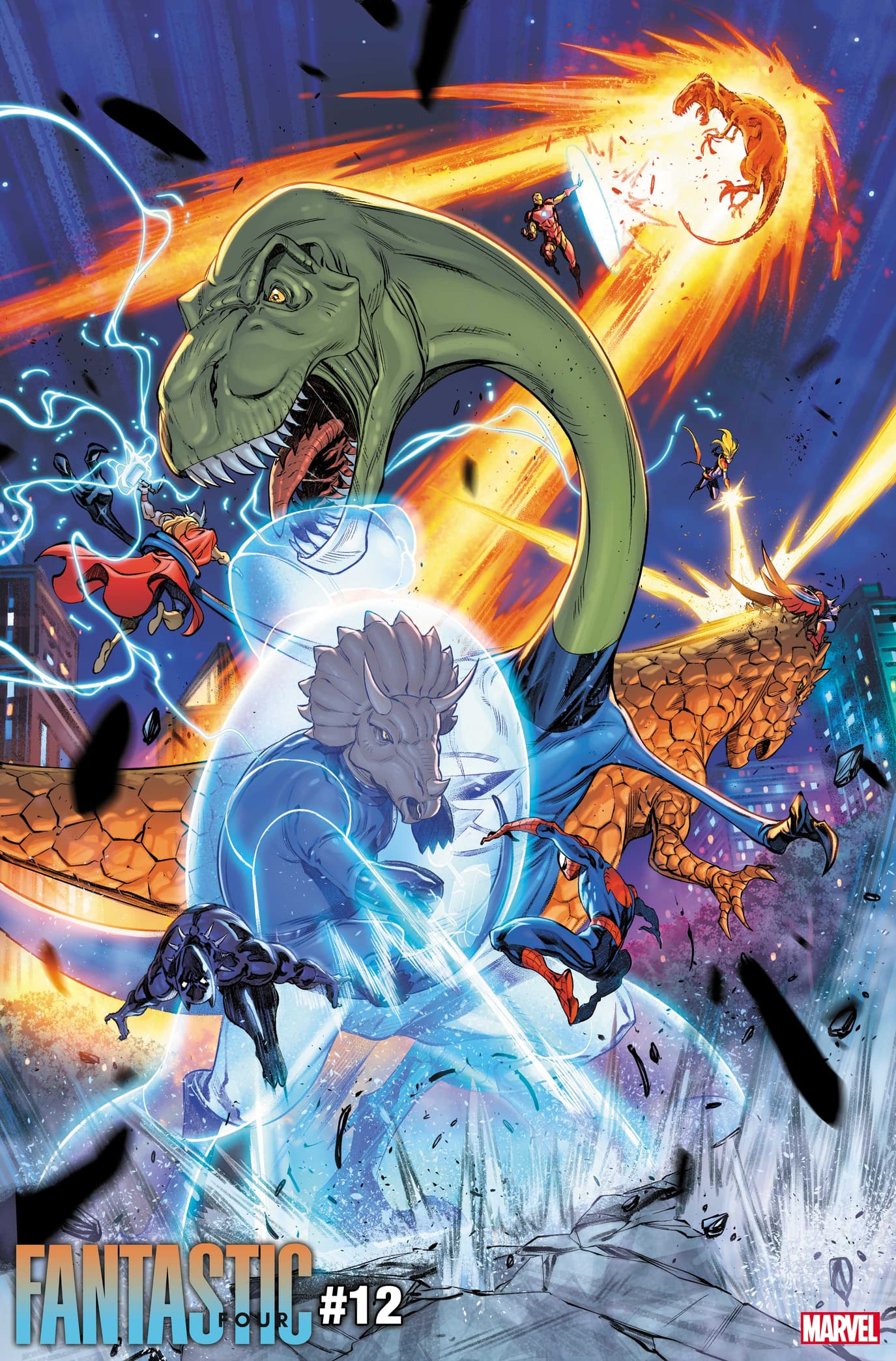 Dinossauros Vingadores - Fantastic Four #22- BLOG FAROFEIROS