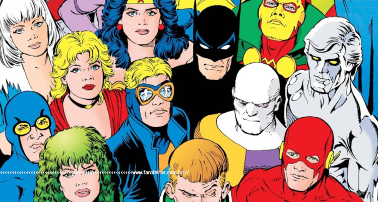 Capa de Justice League International Vol 1 #24 - DC Comics - BLOG FAROFEIROS