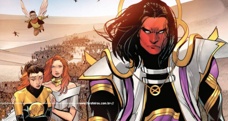 Sina - Hope e Exodus com os mutantes perdidos no deserto do Quarto Branco Quente - X-Men - Marvel Comics - BLOG FAROFEIROS