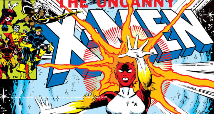 Binária na capa de Uncanny X-Men #164 de 1982 - BLOG FAROFEIROS