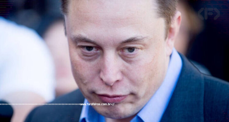 Elon Musk triste - Twitter - BLOG FAROFEIROS