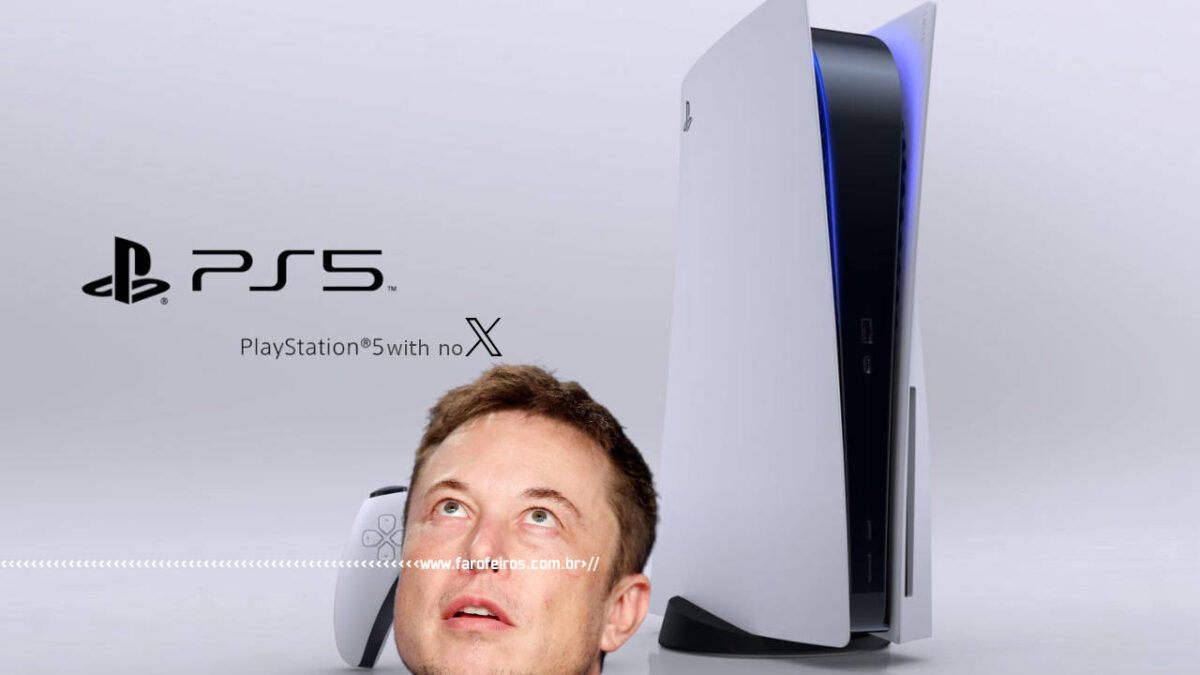 PlayStation sem Twitter - PS5 - Elon Musk - BLOG FAROFEIROS