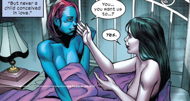 Quem é o filho da Mística com a Sina - X-Men Blue Origins - Marvel Comics - Raven e Irene - FAROFEIROS