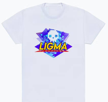 LIGMA SURVIVOR - CAMISETA - BLOG FAROFEIROS