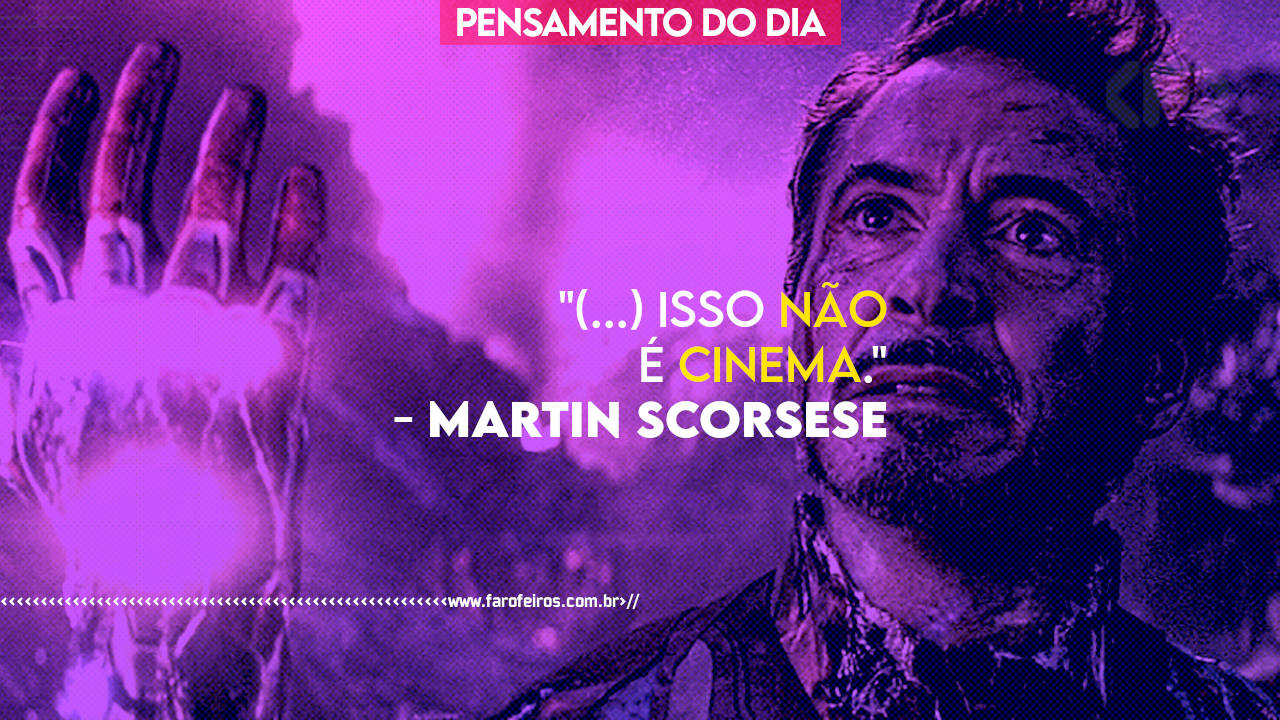 Martin Scorsese - Isso não é cinema - BLOG FAROFEIROS