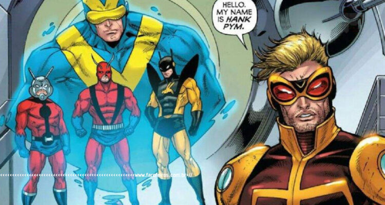 Quem é a pessoa mais inteligente da Marvel Comics - Hank Pym - Homem Formiga - 3 - BLOG FAROFEIROS