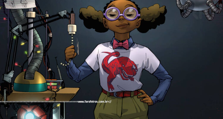 Quem é a pessoa mais inteligente da Marvel Comics - Lunella Lafayette - Menina da Lua - 1 - BLOG FAROFEIROS