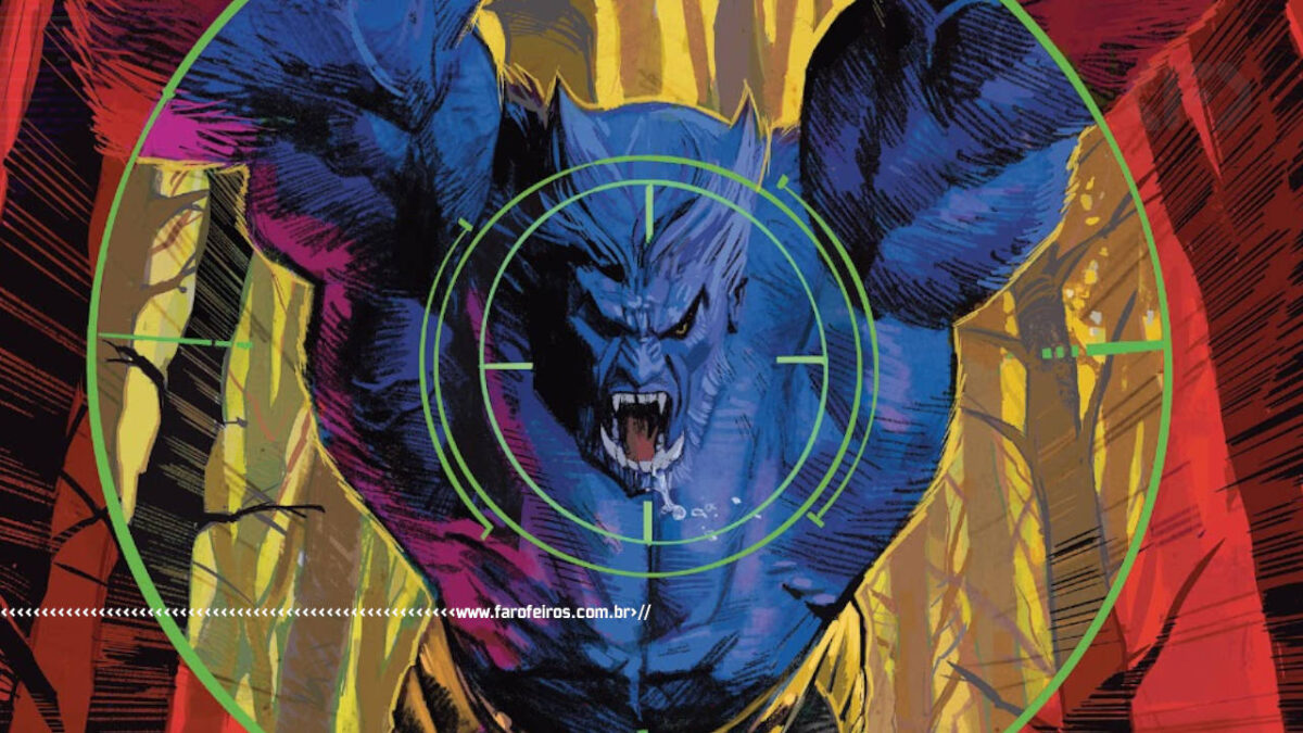 Fera do passado contra o Fera do presente - X-Force #48 - Marvel Comics - 1 - BLOG FAROFEIROS