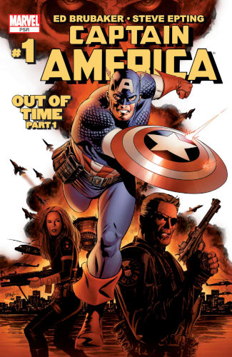 Os 10 maiores clássicos da Marvel Comics - Captain America #1 (2004) - BLOG FAROFEIROS