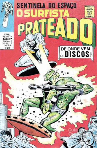 Os 10 maiores clássicos da Marvel Comics - Edições Gep - Edição Extra #1 (1969) - BLOG FAROFEIROS