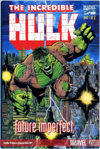 Os 10 maiores clássicos da Marvel Comics - The Incredible Hulk Future Imperfect #1 (1992) - BLOG FAROFEIROS