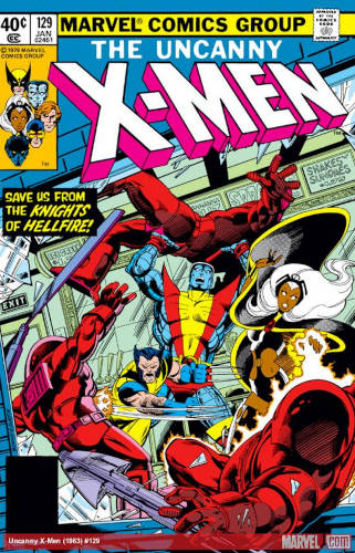 Os 10 maiores clássicos da Marvel Comics - The Uncanny X-Men #129 (1980) - BLOG FAROFEIROS