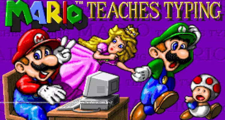 Você sabe o que são jogos Abandonwear - Mario Teachs Typing - BLOG FAROFEIROS
