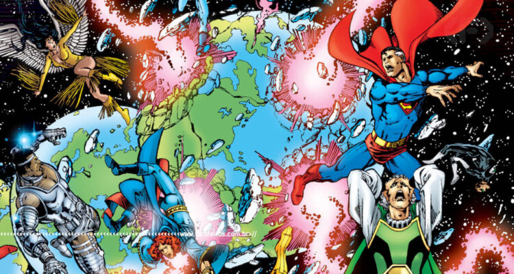 Os 10 maiores clássicos da DC Comics - Crises nas Infinitas Terras - BLOG FAROFEIROS