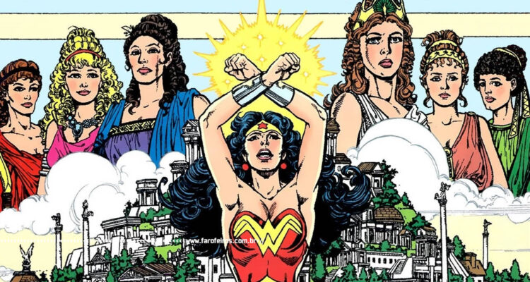 Os 10 maiores clássicos da DC Comics - Mulher Maravilha - Deuses e Mortais - BLOG FAROFEIROS